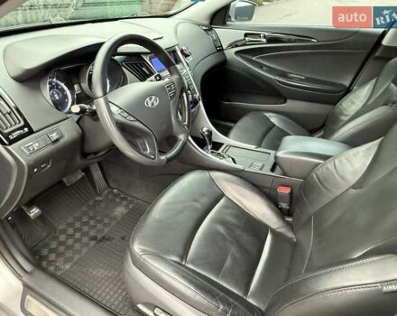 Серый Хендай Соната, объемом двигателя 2.36 л и пробегом 187 тыс. км за 9400 $, фото 39 на Automoto.ua