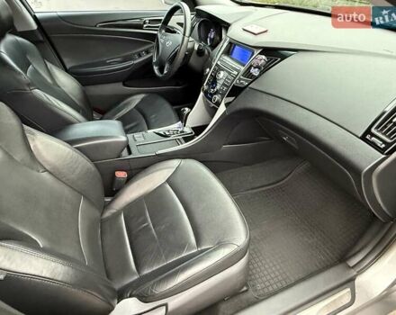 Серый Хендай Соната, объемом двигателя 2.36 л и пробегом 187 тыс. км за 9400 $, фото 52 на Automoto.ua