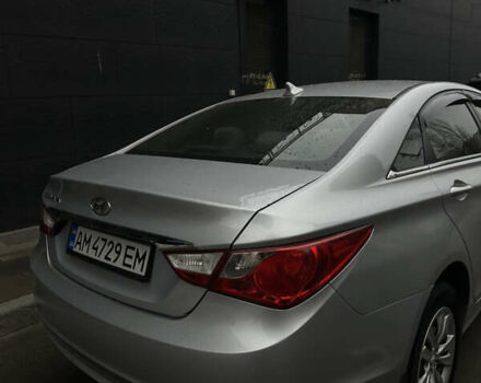 Серый Хендай Соната, объемом двигателя 2.4 л и пробегом 222 тыс. км за 7900 $, фото 4 на Automoto.ua