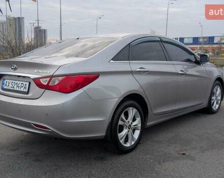Серый Хендай Соната, объемом двигателя 2.36 л и пробегом 209 тыс. км за 8900 $, фото 4 на Automoto.ua