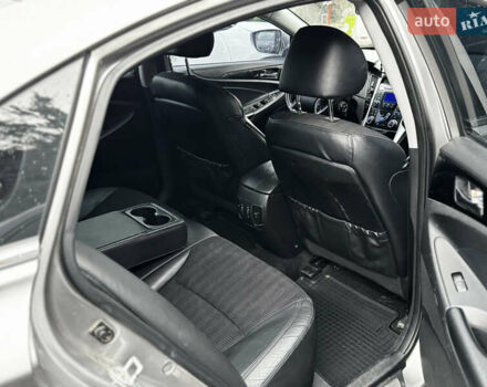 Серый Хендай Соната, объемом двигателя 2.4 л и пробегом 220 тыс. км за 8100 $, фото 17 на Automoto.ua