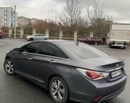 Серый Хендай Соната, объемом двигателя 2 л и пробегом 213 тыс. км за 12800 $, фото 6 на Automoto.ua