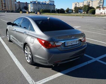 Сірий Хендай Соната, об'ємом двигуна 2.36 л та пробігом 184 тис. км за 8600 $, фото 7 на Automoto.ua