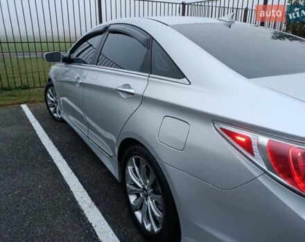 Серый Хендай Соната, объемом двигателя 2.36 л и пробегом 174 тыс. км за 9970 $, фото 6 на Automoto.ua