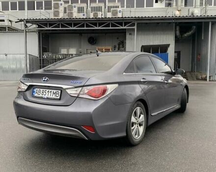 Серый Хендай Соната, объемом двигателя 2 л и пробегом 213 тыс. км за 12800 $, фото 3 на Automoto.ua