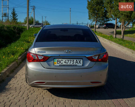 Серый Хендай Соната, объемом двигателя 2 л и пробегом 105 тыс. км за 9600 $, фото 11 на Automoto.ua