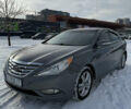 Серый Хендай Соната, объемом двигателя 2.4 л и пробегом 250 тыс. км за 8900 $, фото 1 на Automoto.ua
