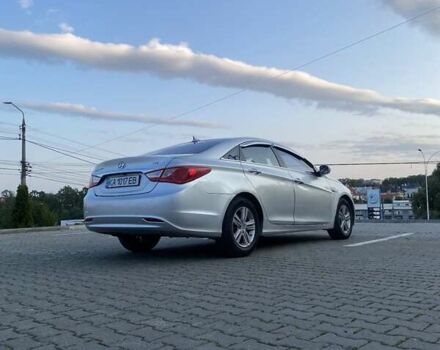 Серый Хендай Соната, объемом двигателя 2 л и пробегом 434 тыс. км за 6800 $, фото 4 на Automoto.ua