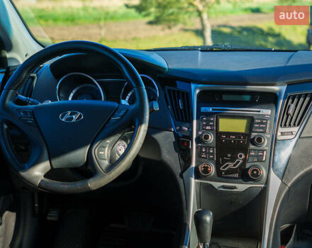 Серый Хендай Соната, объемом двигателя 2 л и пробегом 105 тыс. км за 9600 $, фото 23 на Automoto.ua