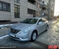 Серый Хендай Соната, объемом двигателя 2 л и пробегом 124 тыс. км за 5500 $, фото 1 на Automoto.ua