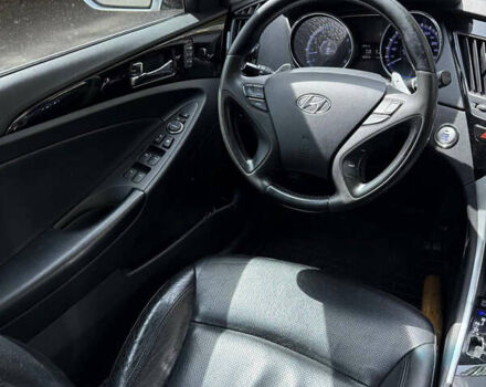 Серый Хендай Соната, объемом двигателя 2.4 л и пробегом 209 тыс. км за 12700 $, фото 12 на Automoto.ua