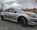 Серый Хендай Соната, объемом двигателя 2.4 л и пробегом 200 тыс. км за 10000 $, фото 1 на Automoto.ua