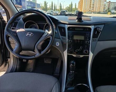 Сірий Хендай Соната, об'ємом двигуна 2.36 л та пробігом 184 тис. км за 8600 $, фото 4 на Automoto.ua
