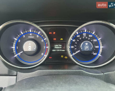 Серый Хендай Соната, объемом двигателя 2 л и пробегом 190 тыс. км за 7500 $, фото 10 на Automoto.ua