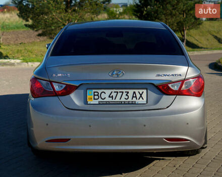 Серый Хендай Соната, объемом двигателя 2 л и пробегом 105 тыс. км за 9600 $, фото 16 на Automoto.ua