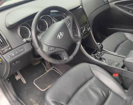 Серый Хендай Соната, объемом двигателя 2 л и пробегом 280 тыс. км за 5000 $, фото 13 на Automoto.ua