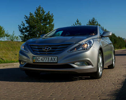 Серый Хендай Соната, объемом двигателя 2 л и пробегом 105 тыс. км за 9600 $, фото 3 на Automoto.ua