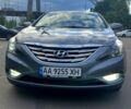 Серый Хендай Соната, объемом двигателя 2 л и пробегом 170 тыс. км за 9800 $, фото 1 на Automoto.ua