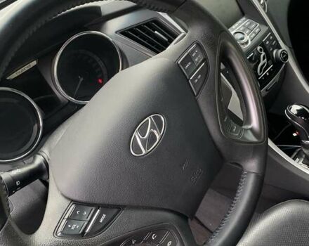 Серый Хендай Соната, объемом двигателя 2 л и пробегом 213 тыс. км за 12800 $, фото 7 на Automoto.ua