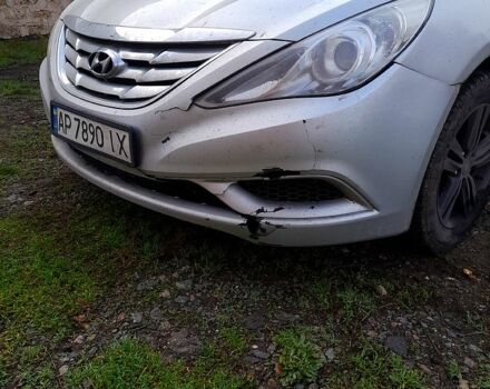 Серый Хендай Соната, объемом двигателя 2 л и пробегом 227 тыс. км за 6800 $, фото 6 на Automoto.ua