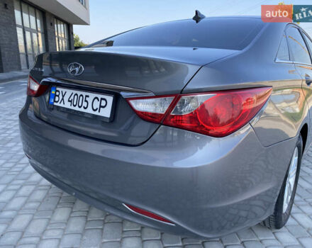 Серый Хендай Соната, объемом двигателя 2.36 л и пробегом 200 тыс. км за 9300 $, фото 21 на Automoto.ua