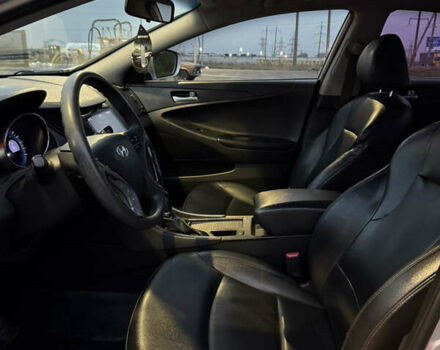 Серый Хендай Соната, объемом двигателя 2 л и пробегом 240 тыс. км за 6000 $, фото 8 на Automoto.ua