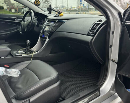 Сірий Хендай Соната, об'ємом двигуна 2.4 л та пробігом 113 тис. км за 10300 $, фото 14 на Automoto.ua
