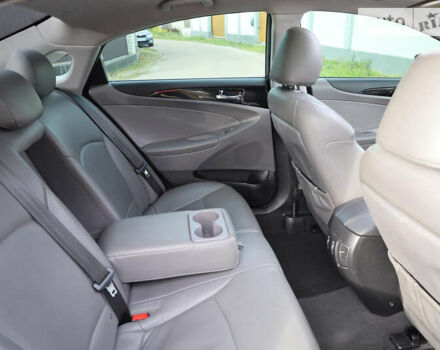 Серый Хендай Соната, объемом двигателя 2.36 л и пробегом 165 тыс. км за 9000 $, фото 16 на Automoto.ua