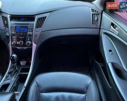 Серый Хендай Соната, объемом двигателя 2 л и пробегом 185 тыс. км за 8100 $, фото 24 на Automoto.ua
