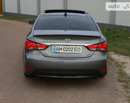 Серый Хендай Соната, объемом двигателя 2.36 л и пробегом 165 тыс. км за 9000 $, фото 9 на Automoto.ua