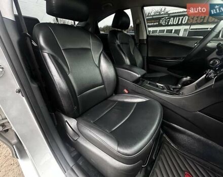 Серый Хендай Соната, объемом двигателя 2 л и пробегом 207 тыс. км за 8500 $, фото 17 на Automoto.ua