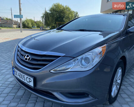 Серый Хендай Соната, объемом двигателя 2.36 л и пробегом 200 тыс. км за 9300 $, фото 24 на Automoto.ua