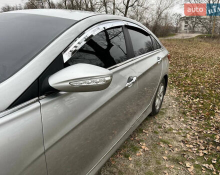 Серый Хендай Соната, объемом двигателя 2.36 л и пробегом 326 тыс. км за 7800 $, фото 16 на Automoto.ua