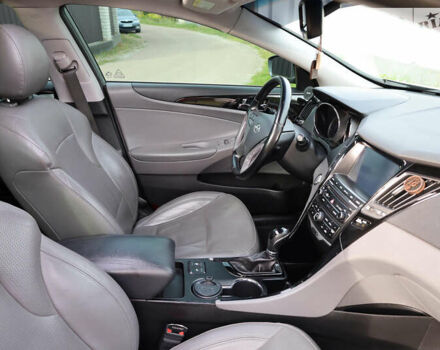 Серый Хендай Соната, объемом двигателя 2.36 л и пробегом 165 тыс. км за 9000 $, фото 14 на Automoto.ua