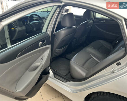 Серый Хендай Соната, объемом двигателя 2.36 л и пробегом 172 тыс. км за 8999 $, фото 6 на Automoto.ua