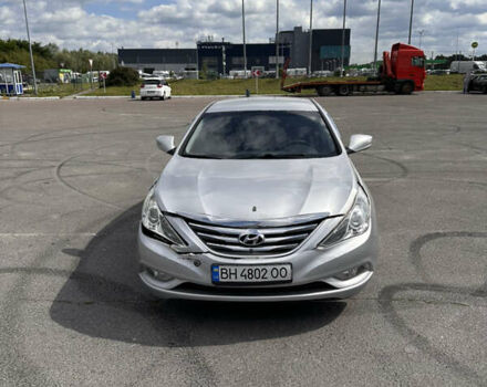 Сірий Хендай Соната, об'ємом двигуна 2 л та пробігом 160 тис. км за 4700 $, фото 14 на Automoto.ua