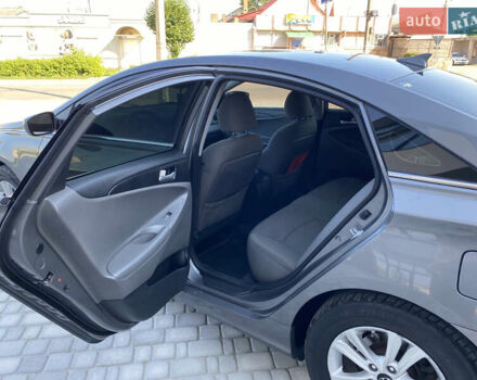 Серый Хендай Соната, объемом двигателя 2.36 л и пробегом 200 тыс. км за 9300 $, фото 27 на Automoto.ua