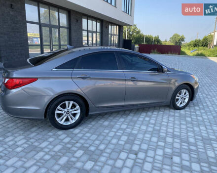 Серый Хендай Соната, объемом двигателя 2.36 л и пробегом 200 тыс. км за 9300 $, фото 10 на Automoto.ua