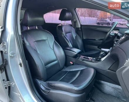 Серый Хендай Соната, объемом двигателя 2 л и пробегом 185 тыс. км за 8100 $, фото 25 на Automoto.ua