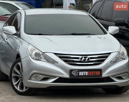 Серый Хендай Соната, объемом двигателя 2 л и пробегом 207 тыс. км за 8500 $, фото 5 на Automoto.ua