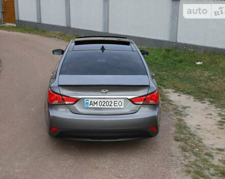 Серый Хендай Соната, объемом двигателя 2.36 л и пробегом 165 тыс. км за 9000 $, фото 10 на Automoto.ua
