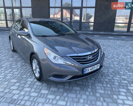 Серый Хендай Соната, объемом двигателя 2.36 л и пробегом 200 тыс. км за 9300 $, фото 13 на Automoto.ua