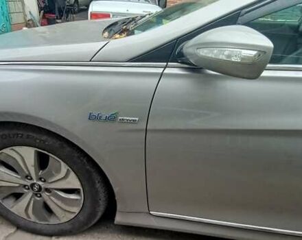 Серый Хендай Соната, объемом двигателя 2.36 л и пробегом 360 тыс. км за 9100 $, фото 14 на Automoto.ua