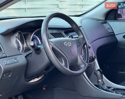 Серый Хендай Соната, объемом двигателя 2 л и пробегом 185 тыс. км за 8100 $, фото 21 на Automoto.ua