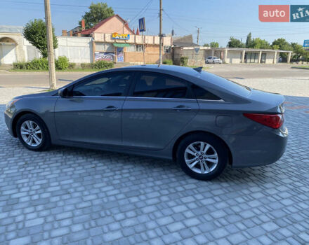 Серый Хендай Соната, объемом двигателя 2.36 л и пробегом 200 тыс. км за 9300 $, фото 3 на Automoto.ua