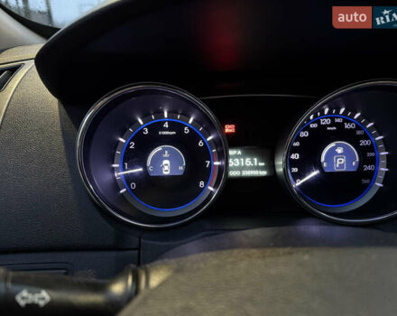 Серый Хендай Соната, объемом двигателя 2 л и пробегом 240 тыс. км за 6000 $, фото 7 на Automoto.ua