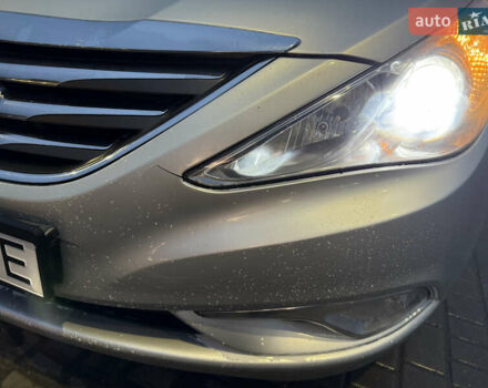 Серый Хендай Соната, объемом двигателя 2 л и пробегом 240 тыс. км за 6000 $, фото 11 на Automoto.ua