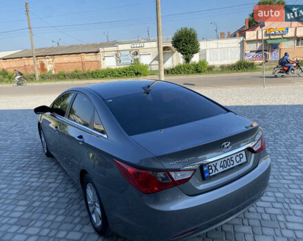 Серый Хендай Соната, объемом двигателя 2.36 л и пробегом 200 тыс. км за 9300 $, фото 18 на Automoto.ua