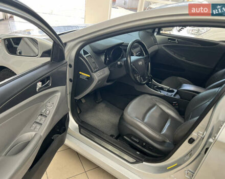 Серый Хендай Соната, объемом двигателя 2.36 л и пробегом 172 тыс. км за 8999 $, фото 5 на Automoto.ua