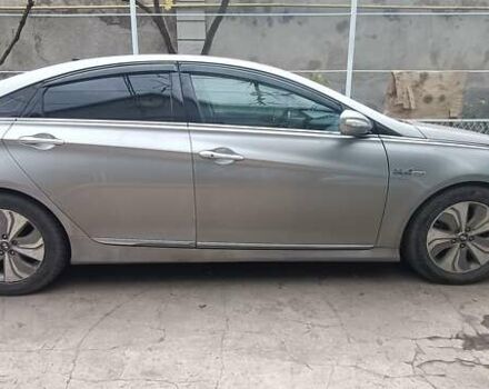 Серый Хендай Соната, объемом двигателя 2.36 л и пробегом 360 тыс. км за 9100 $, фото 16 на Automoto.ua